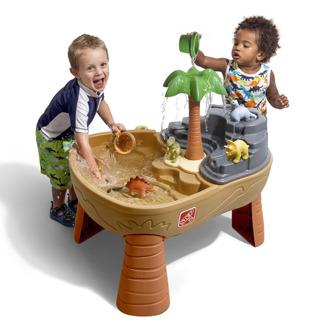 Playing With Sand, Water and Transportation Toys