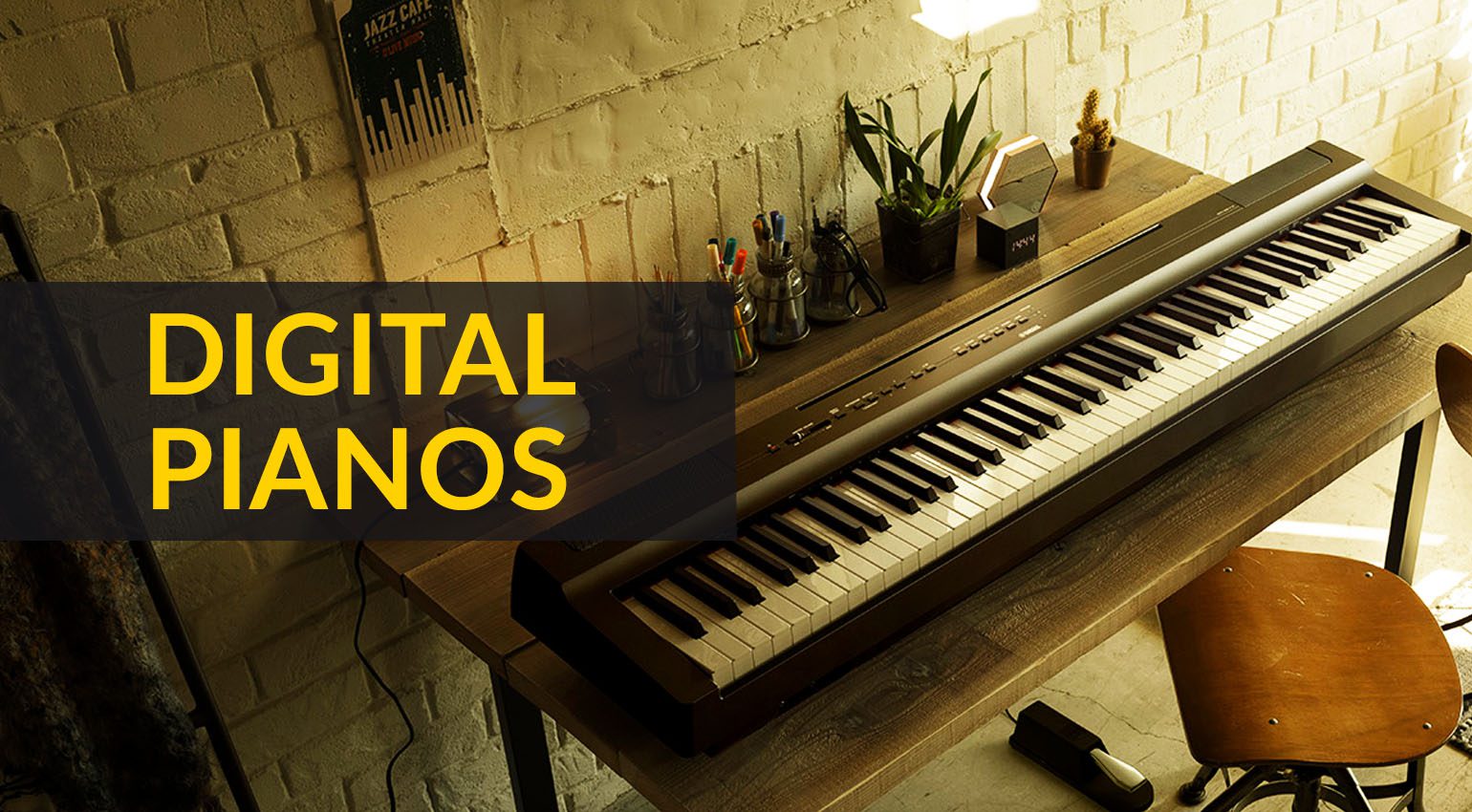 What is the function of a digital piano?